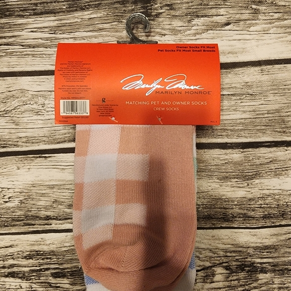 Matching Pet and Owner Socks OSFM, pet socks fit small breeds. Low cut. - Picture 3 of 3